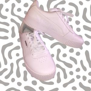 White Carina Puma Sneakers Women’s 10